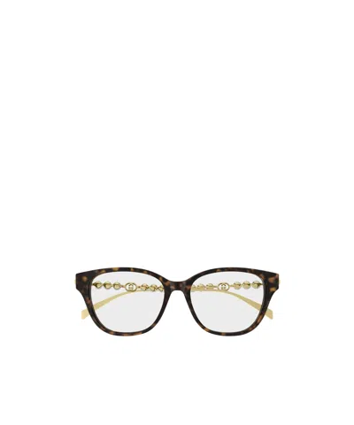 Gucci Geometric Flat Mirror In Multi