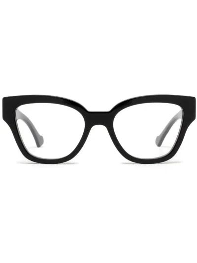 Gucci Geometric-frame Glasses In Black