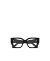 Gucci Geometric Frame Plain Mirror In Black