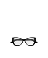 Gucci Geometric Frame Plain Mirror In Black