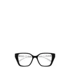 Gucci Geometric Frame Plain Mirror In Black