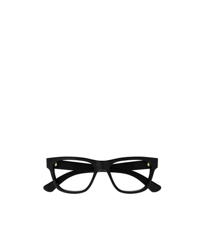 Gucci Geometric Frame Plain Mirror In Black