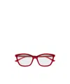 Gucci Geometric Frame Plain Mirror In Brown