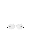 Gucci Geometric Frame Plain Mirror In White