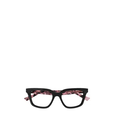 Gucci Geometric Frame Plano Lens In Black
