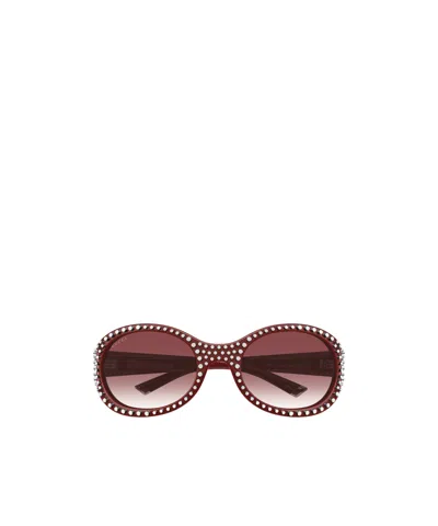 GUCCI GUCCI EYEWEAR ROUND FRAME SUNGLASSES