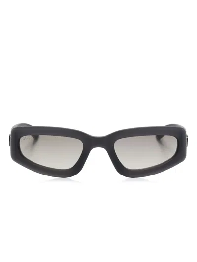 Gucci Geometric-frame Sunglasses