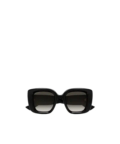 Gucci Gg1975s Geometric Sunglasses In Black