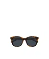 Gucci Geometric Frame Sunglasses In Blue