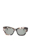 Gucci Geometric-frame Sunglasses In Multi