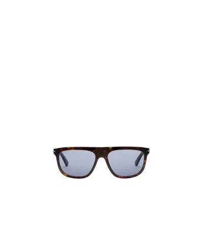 Gucci Geometric Frame Sunglasses In Gray