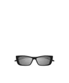 Gucci Geometric Frame Sunglasses In Gray