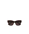 Gucci Gg1789s Recycled Acetate Sunglasses Black In Brown