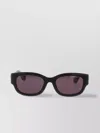 Gucci Double G Rectangle-frame Sunglasses In Black