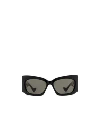 GUCCI GUCCI EYEWEAR GEOMETRIC FRAME SUNGLASSES