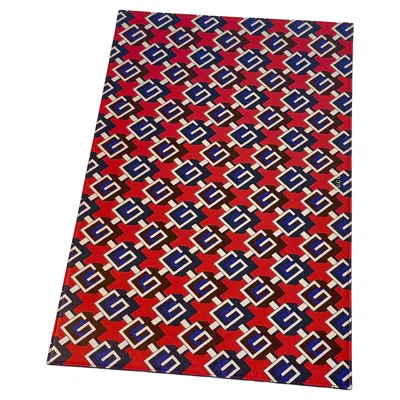 Pre-owned Gucci Geometric G Desk Mat In Red