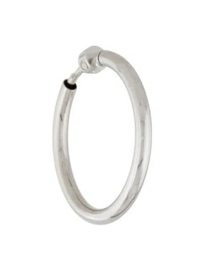 Pre-owned Gucci Geometric Hoop Single Earring In Multi