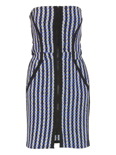 Pre-owned Gucci Geometric-print Dress