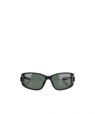 Gucci Geometric Sunglasses In Black