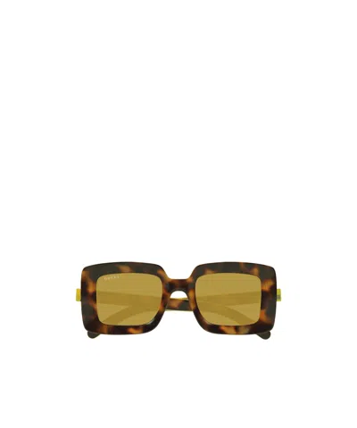 GUCCI GUCCI EYEWEAR SQUARE-FRAME SUNGLASSES