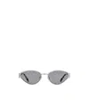 Gucci Geometrical Frame Sunglasses In Gray