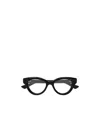 Gucci Geometrically Framed Flat Mirror In Black