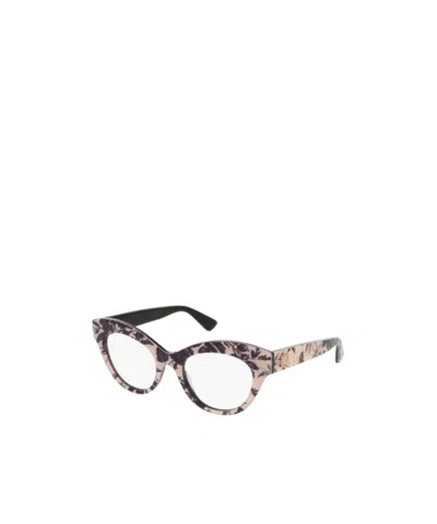 Gucci Geometrically Framed Flat Mirror In Black
