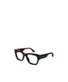 Gucci Geometrically Framed Flat Mirror In Black