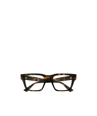 Gucci Geometrically Framed Flat Mirror In Black
