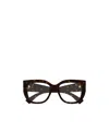 Gucci Geometrically Framed Flat Mirror In Black