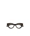 Gucci Geometrically Framed Flat Mirror In Black