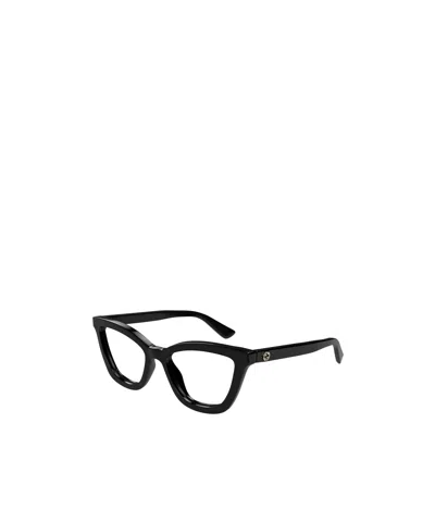Gucci Geometrically Framed Flat Mirror In Black