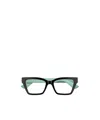 Gucci Geometrically Framed Flat Mirror In Black