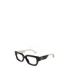 Gucci Geometrically Framed Flat Mirror In Black
