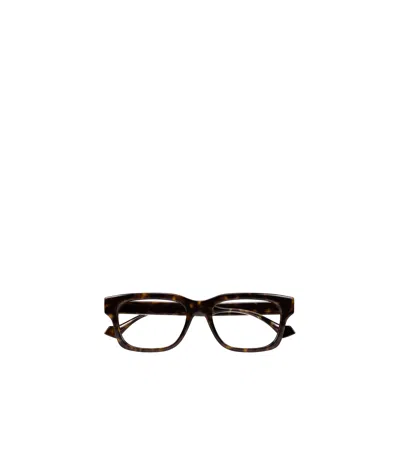 GUCCI GUCCI EYEWEAR RECTANGULAR FRAME GLASSES
