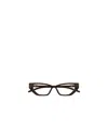 Gucci Geometrically Framed Flat Mirror In Black