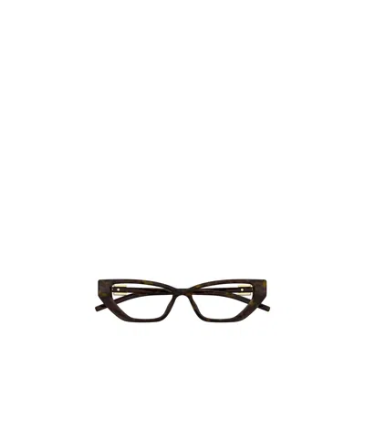 Gucci Geometrically Framed Flat Mirror In Black
