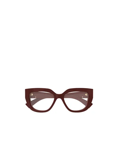 Gucci Geometrically Framed Flat Mirror In Brown