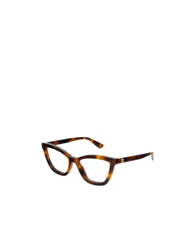 Gucci Geometrically Framed Flat Mirror In Brown