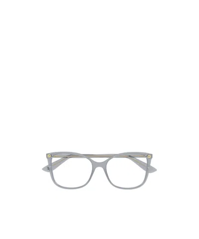 Gucci Geometrically Framed Flat Mirror In Gray