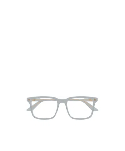 Gucci Geometrically Framed Flat Mirror In Gray