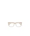 Gucci Geometrically Framed Flat Mirror In Nude