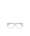 Gucci Geometrically Framed Flat Mirror In White