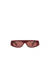 Gucci Geometrically Shaped Frame Sunglasses In Pink