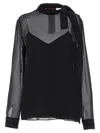 Gucci Women's Pussy-bow Silk Blouse Top