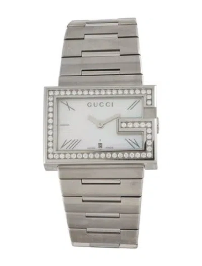 Pre-owned Gucci G-frame Watch, 38mm In Multicolor