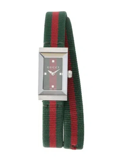 Pre-owned Gucci G-frame Watch In Multi