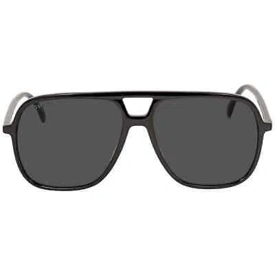 Pre-owned Gucci Gg-0545-s 001 Unisex Sunglasses In Gray