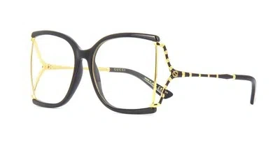 Pre-owned Gucci Gg 4252/n/s Havana And Gold/brown (i93/vg) Sunglasses In Clear