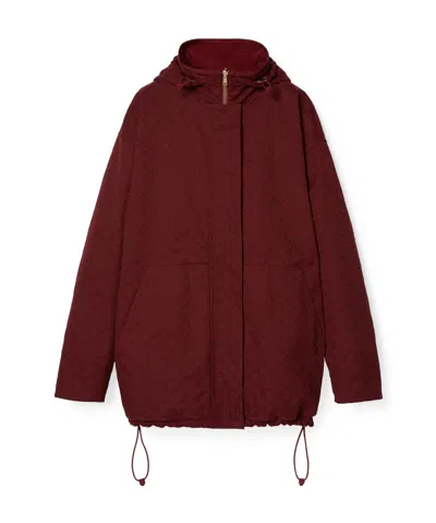 GUCCI GUCCI GG ALL-OVER MOTIF REVERSIBLE HOODED PARKA